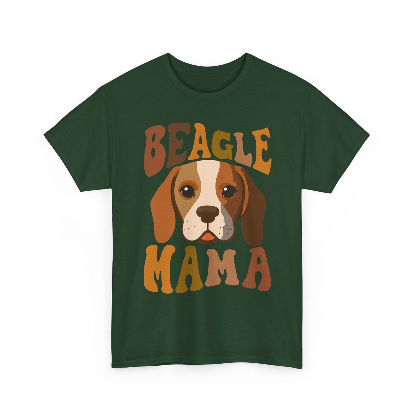 Beagle Mama T-Shirt — Cute Retro Beagle Mom Tee