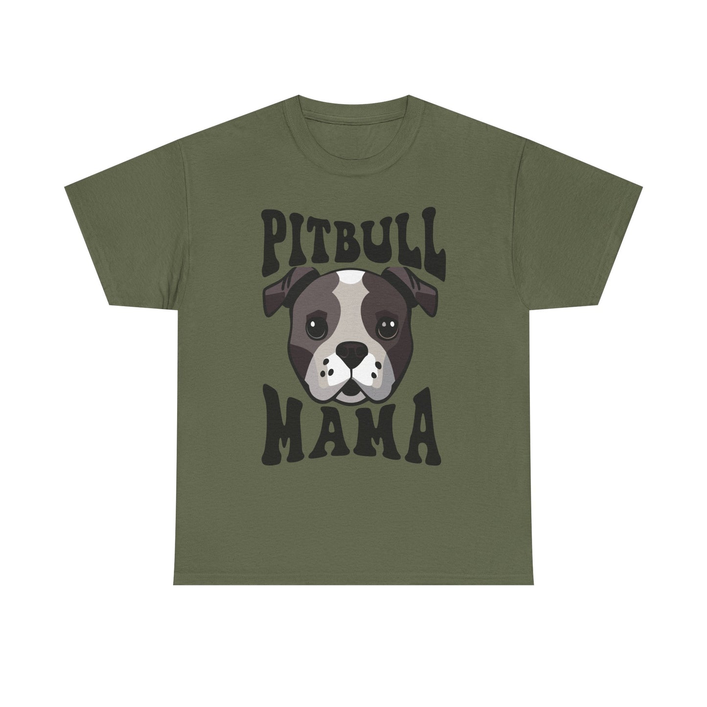 Pitbull Mama Dog T-Shirt