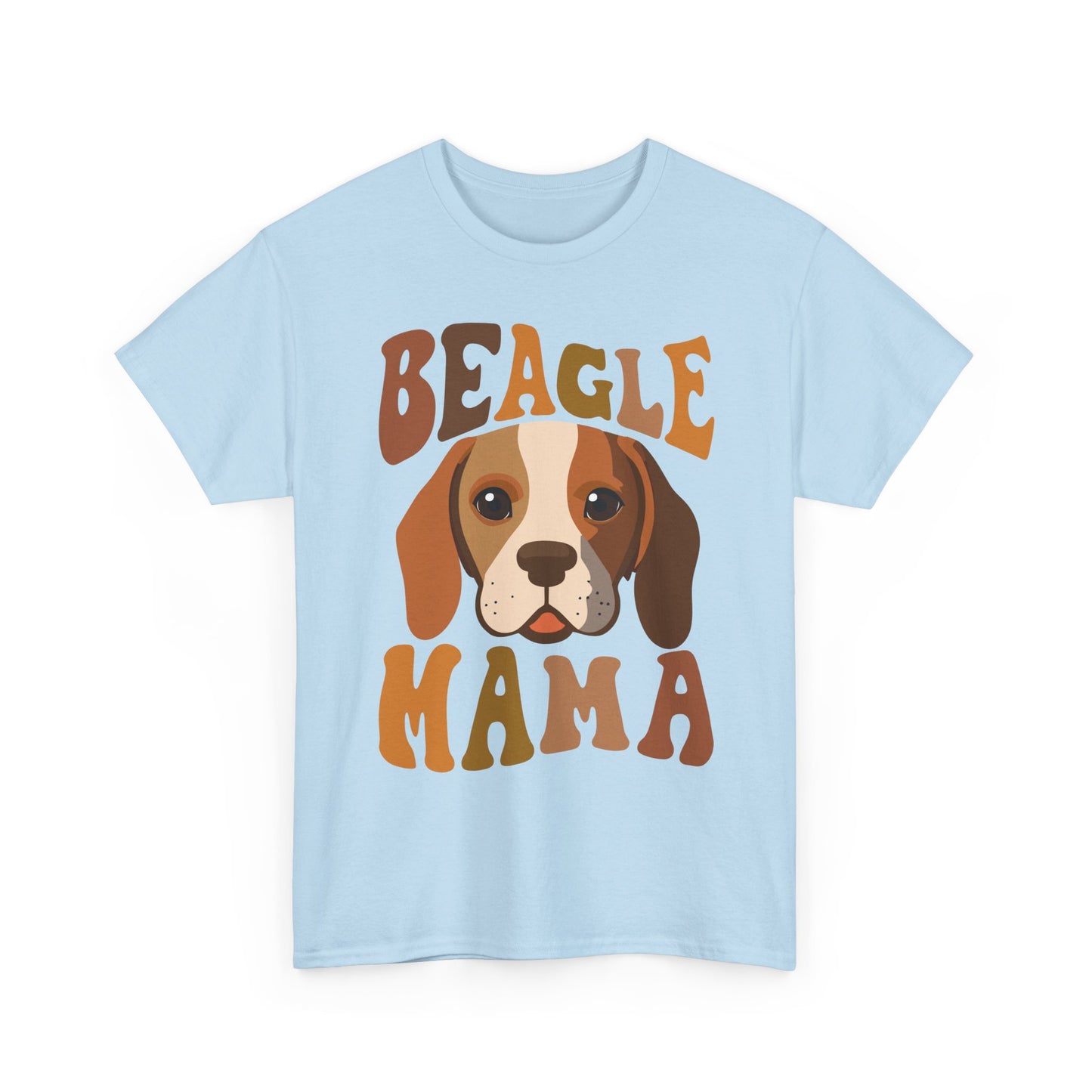 Beagle Mama T-Shirt — Cute Retro Beagle Mom Tee
