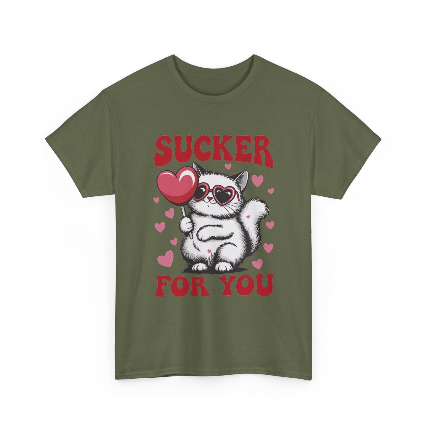 Sucker For You Cat T-Shirt