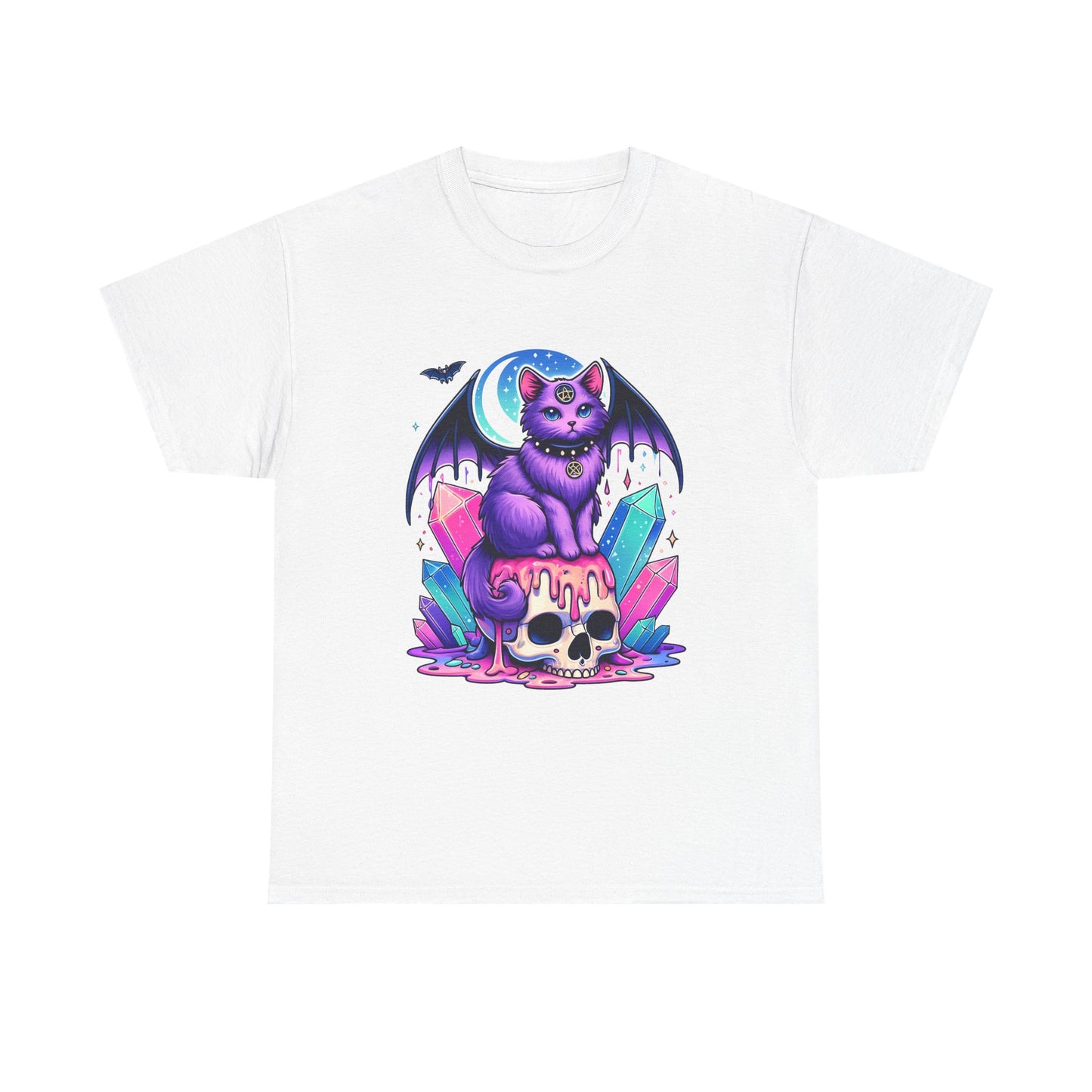 Gothic Crystal Cat T-Shirt