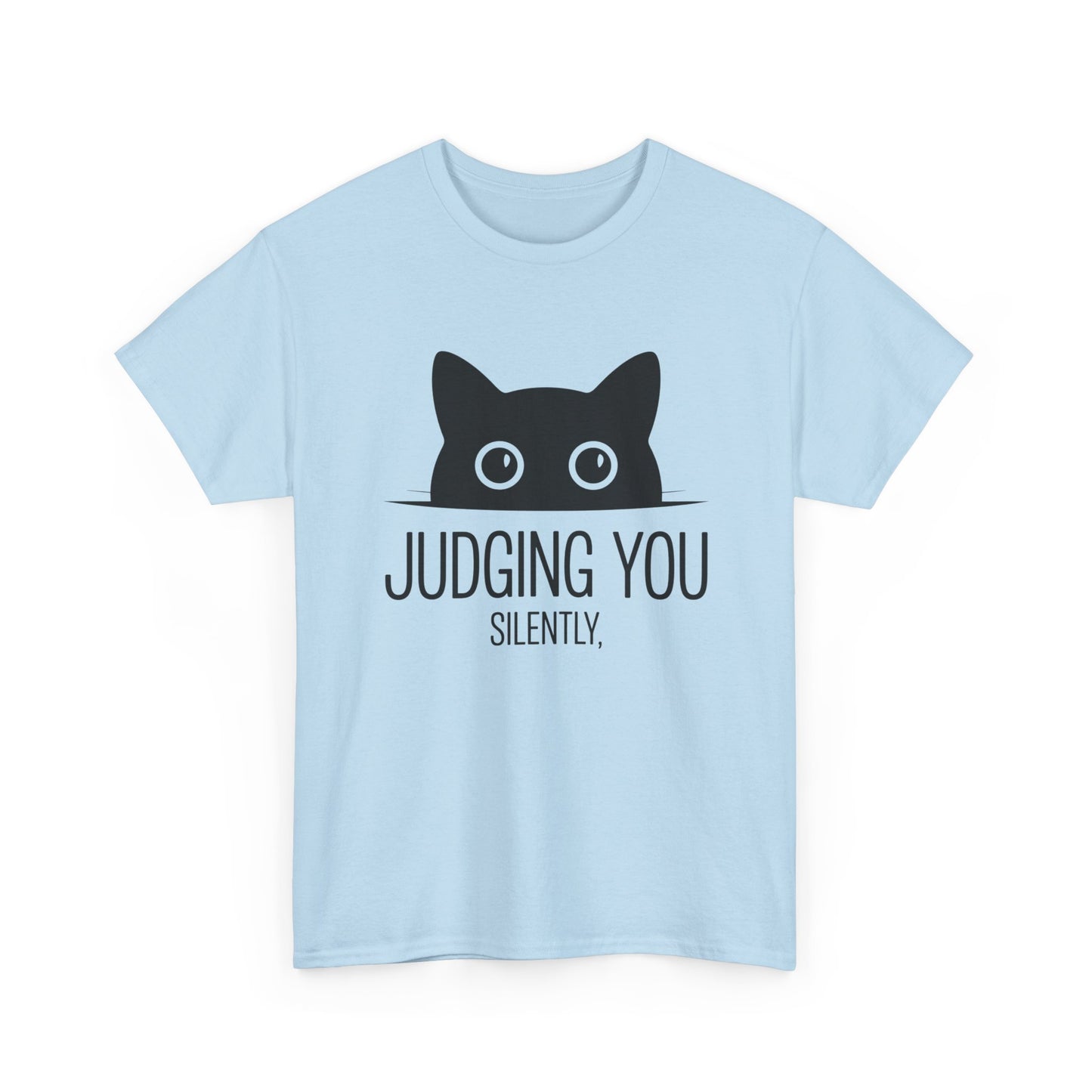 Cat "Judging You Silently" T-Shirt