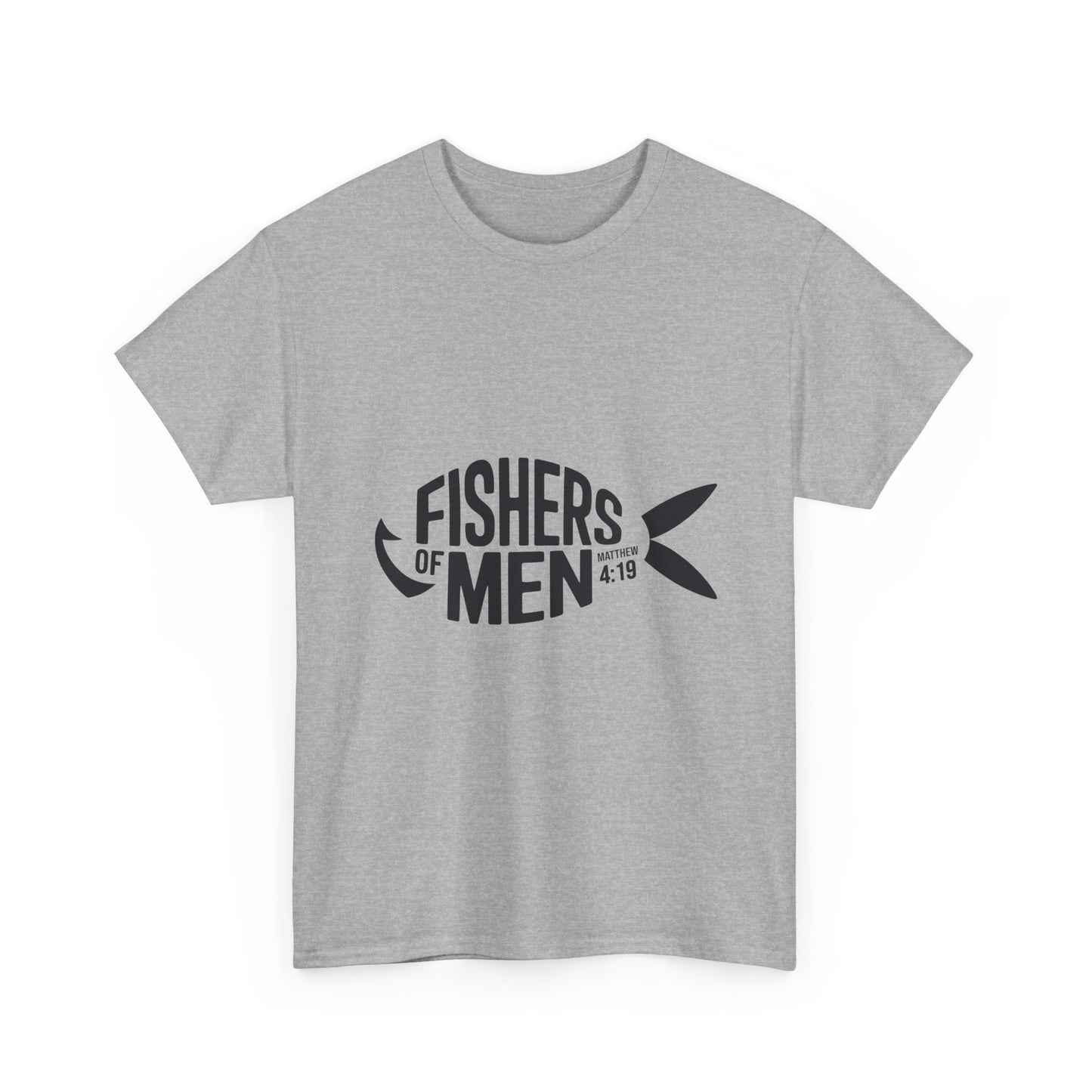 Fishing T-Shirt - "Fishers of Men" Christian Faith Graphic Tee