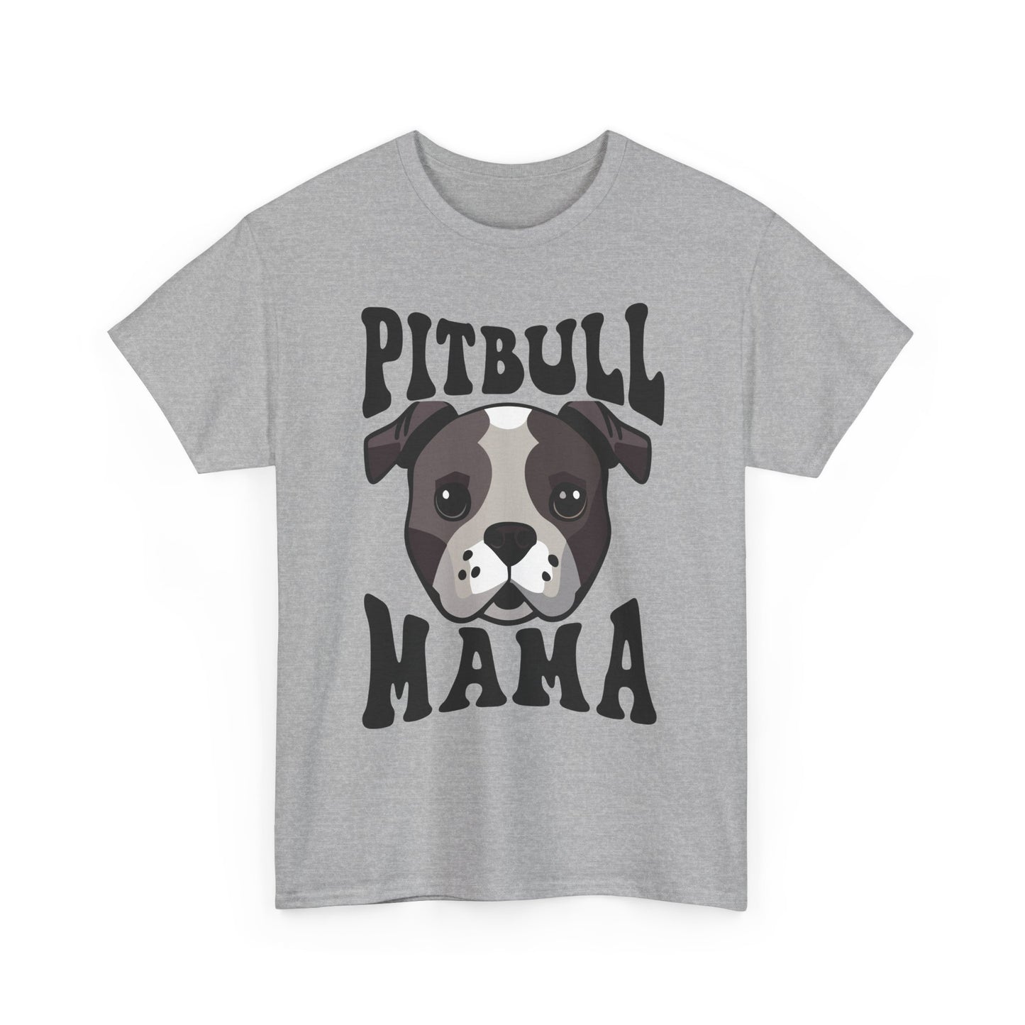 Pitbull Mama Dog T-Shirt