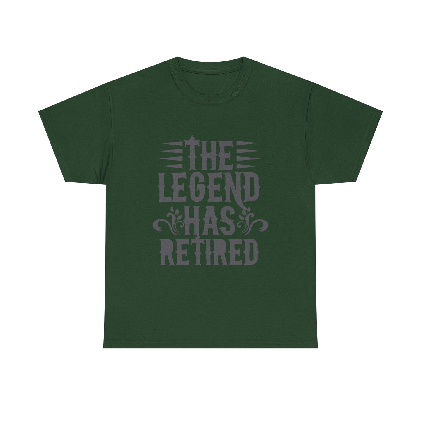 Retirement Tee - "The Legend Has Retired" Funny Retirement T-Shirt
