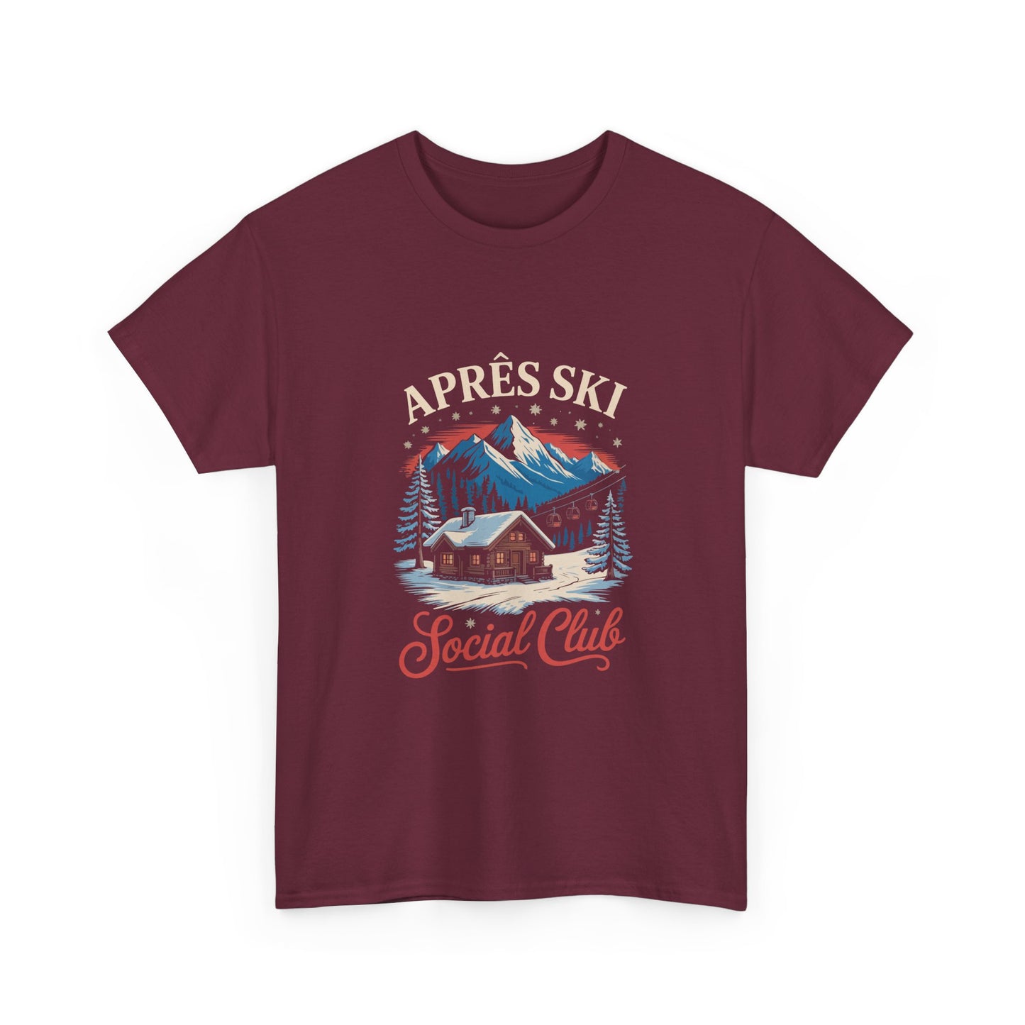 T-Shirt — Apres Ski Social Club Mountain Lodge Graphic Tee