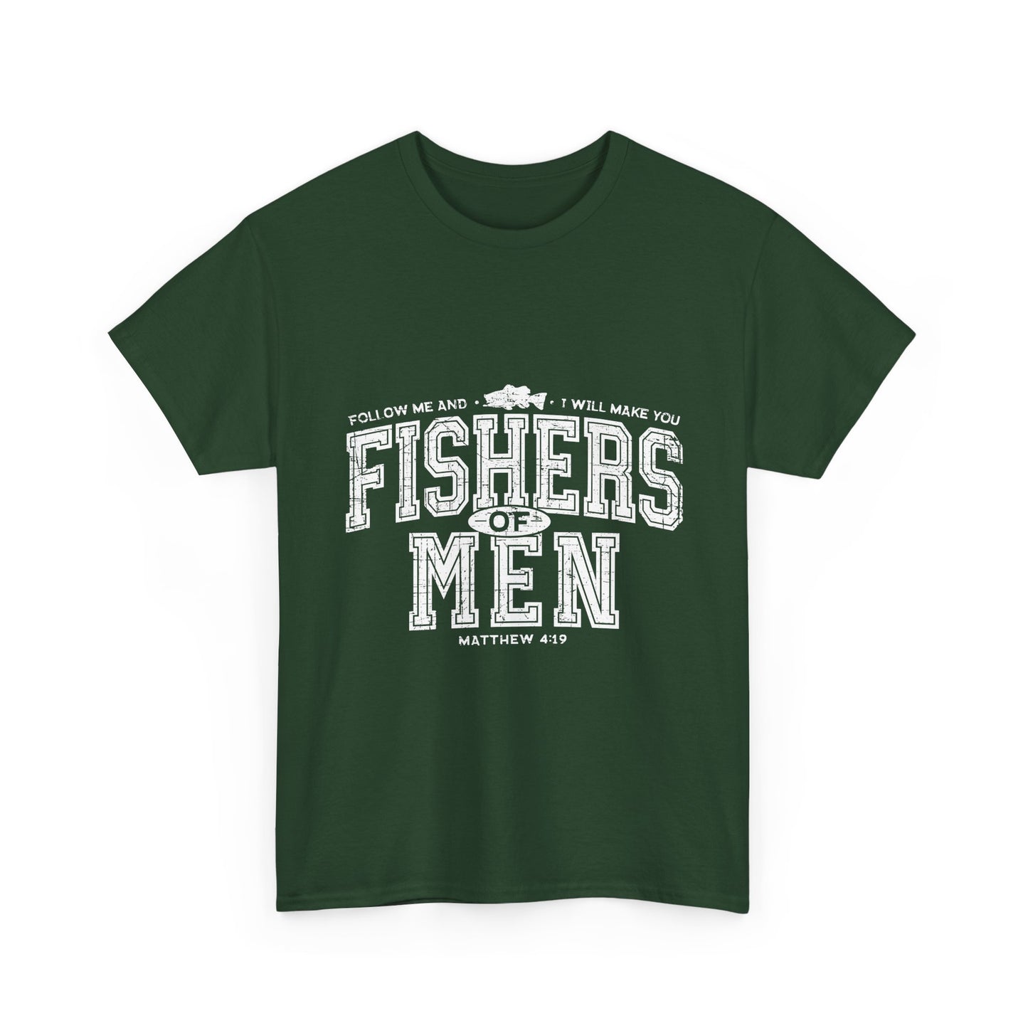 Fishers of Men Tee — Matthew 4:19 Christian Fishing Apparel