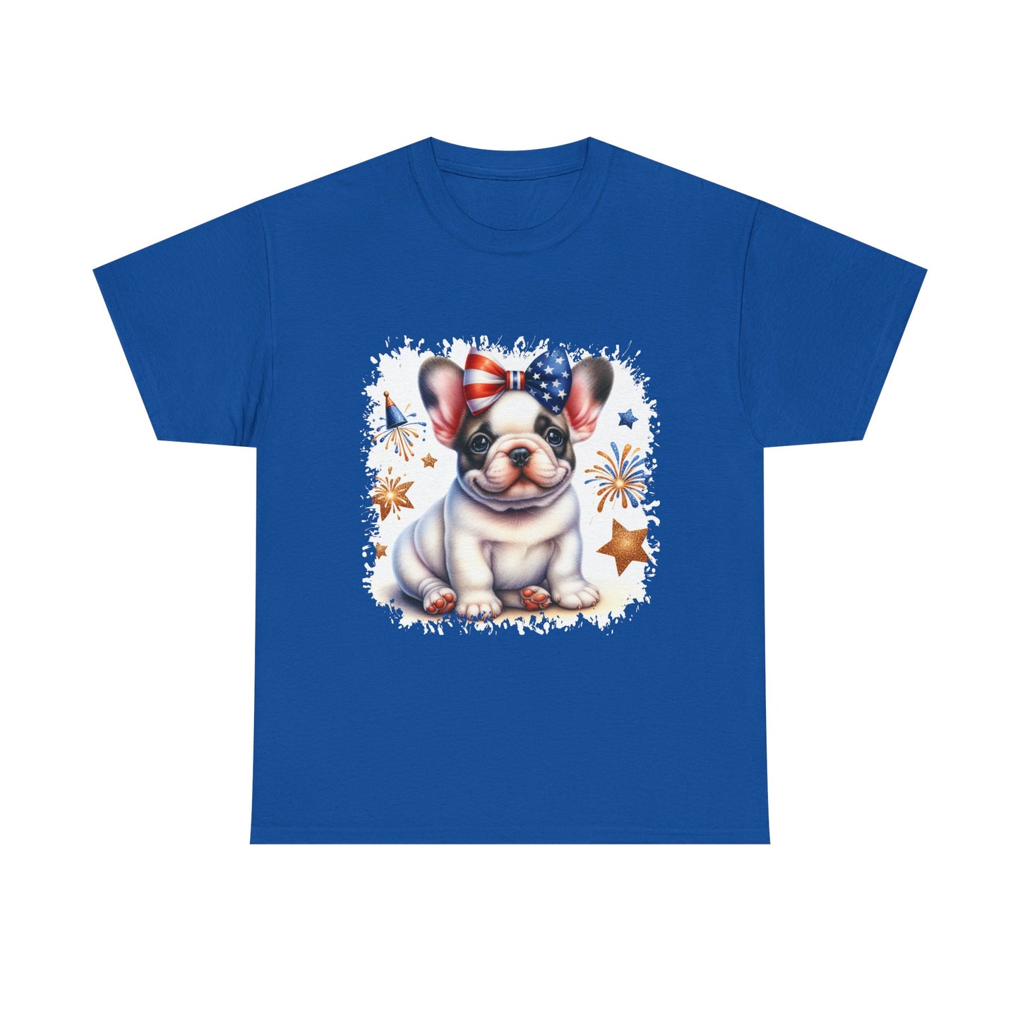 Patriotic French Bulldog Tee