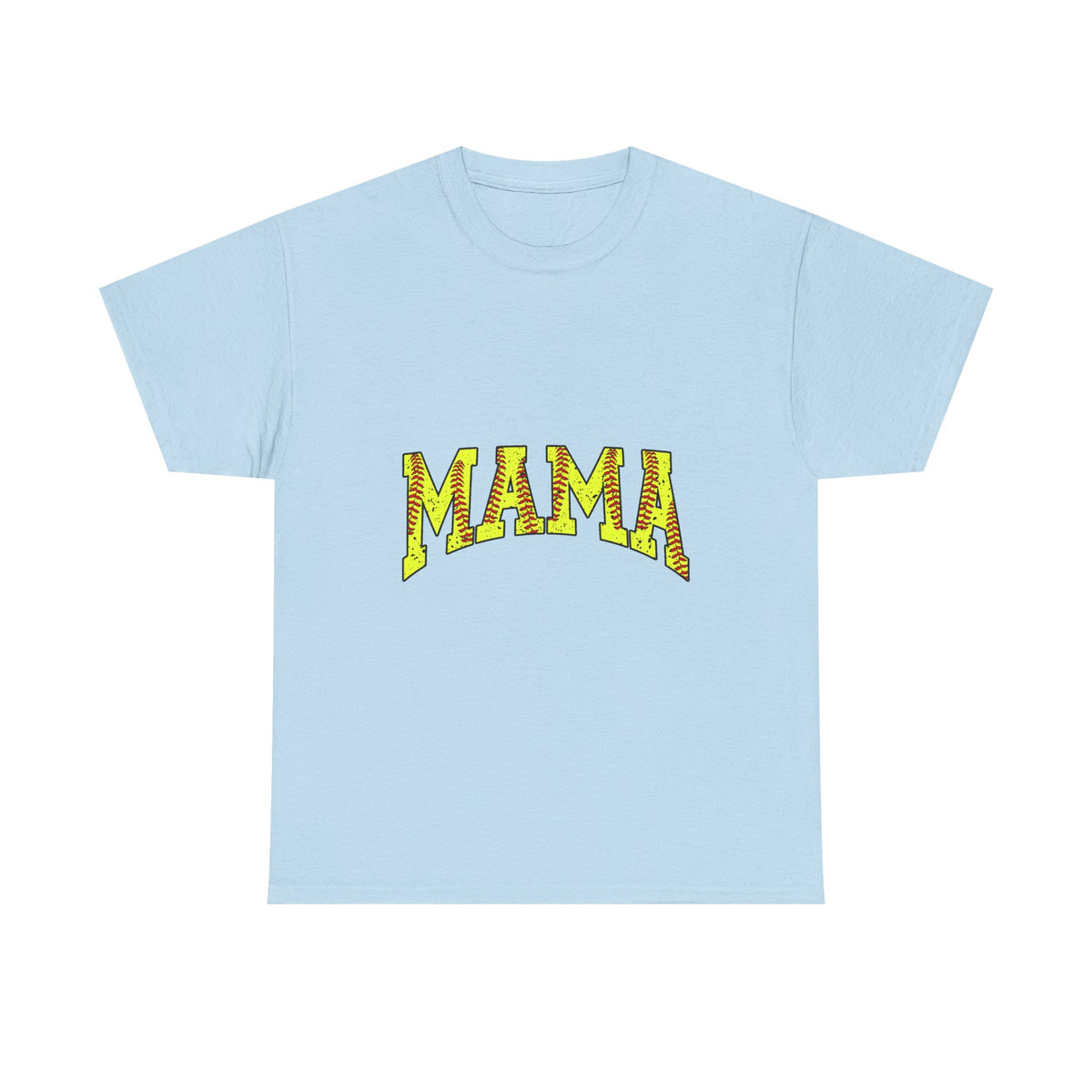 Mama Yellow Tiger Stripe Graphic Tee