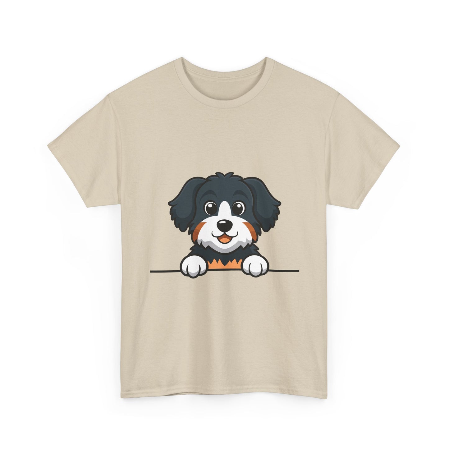 Peekaboo Puppy T-Shirt – Cute Dog Graphic Tee for Dog Lovers