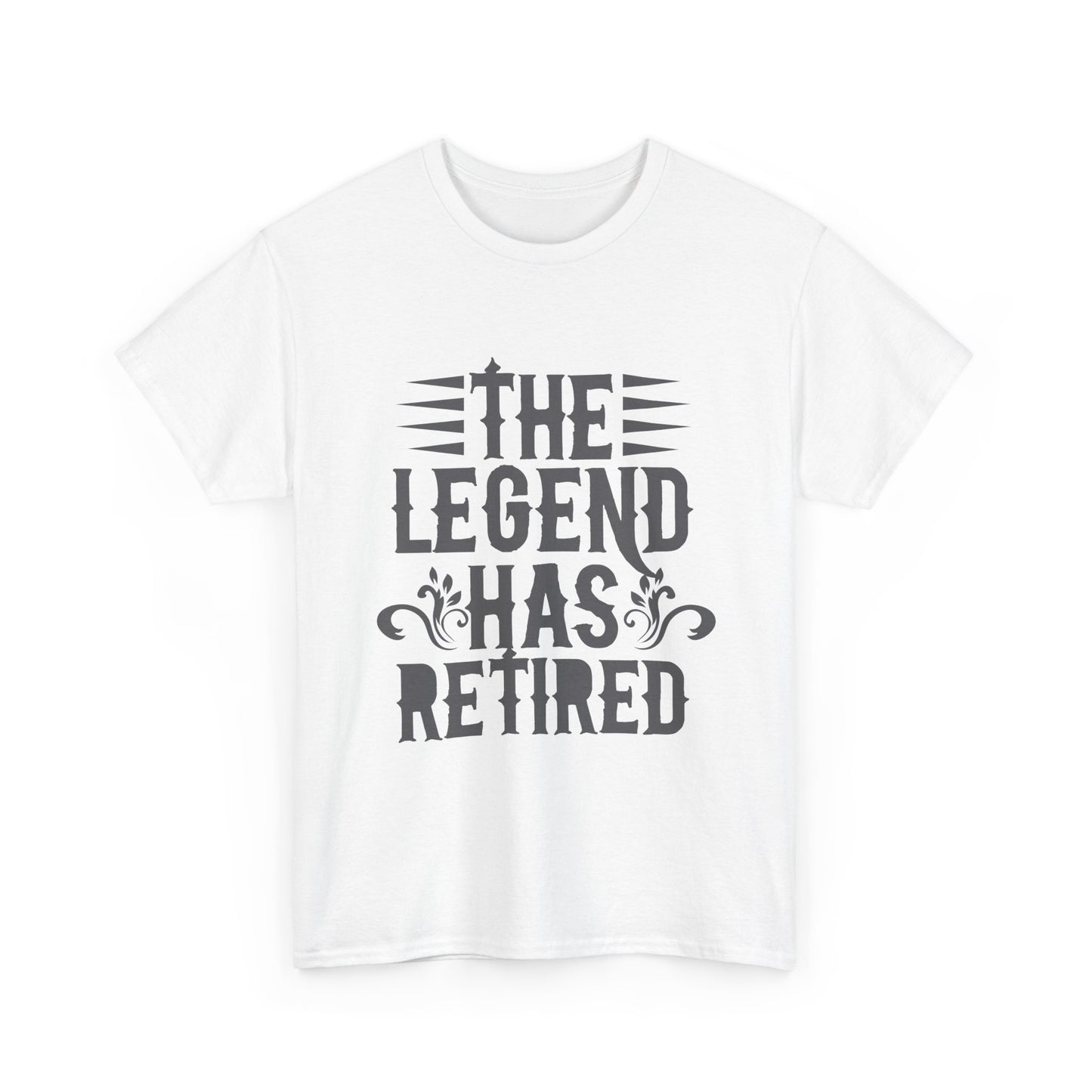 Retirement Tee - "The Legend Has Retired" Funny Retirement T-Shirt