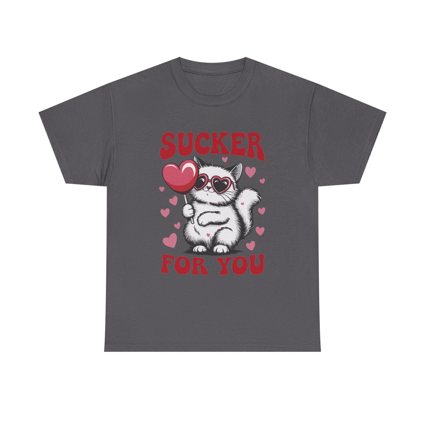 Sucker For You Cat T-Shirt