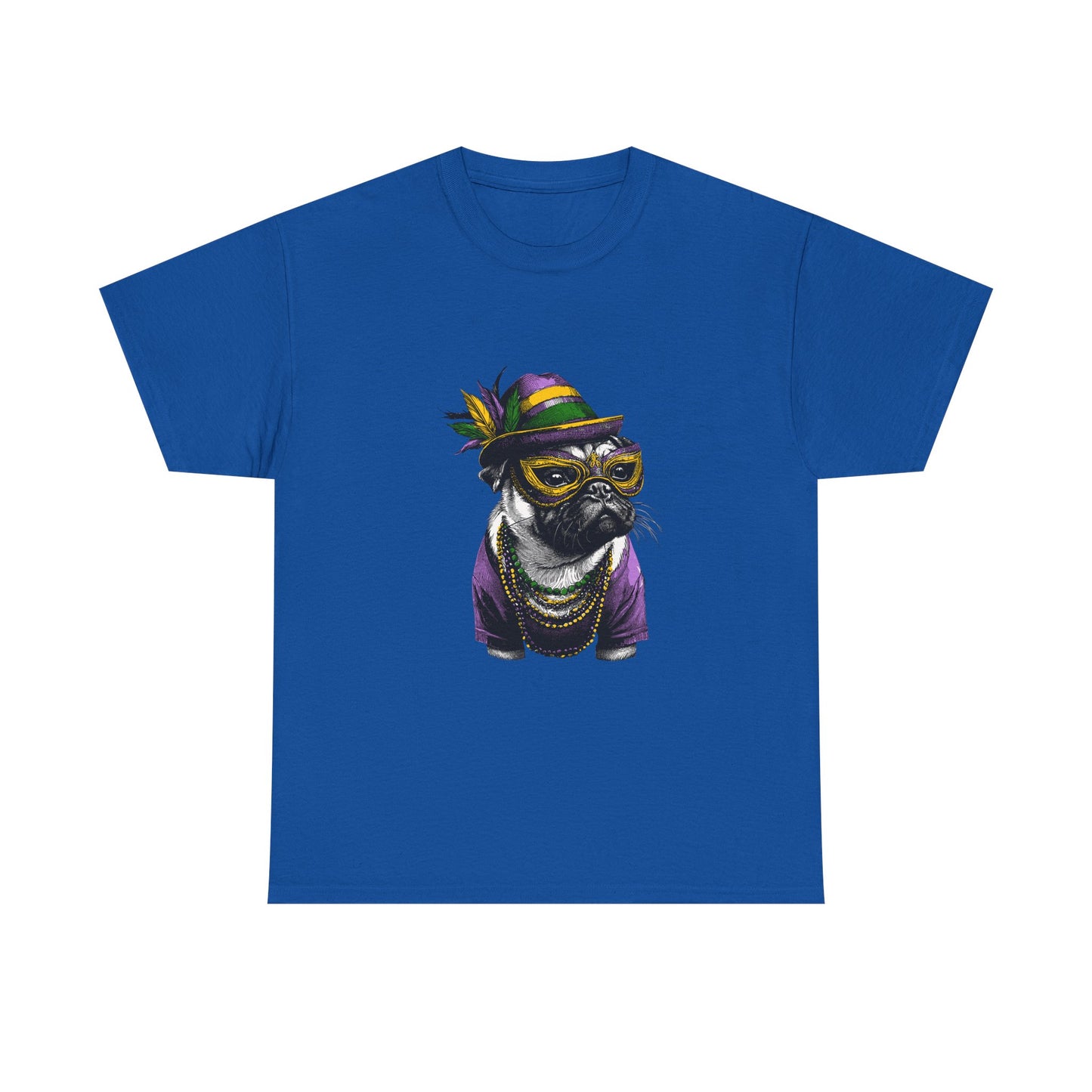 Mardi Gras Pug T-Shirt