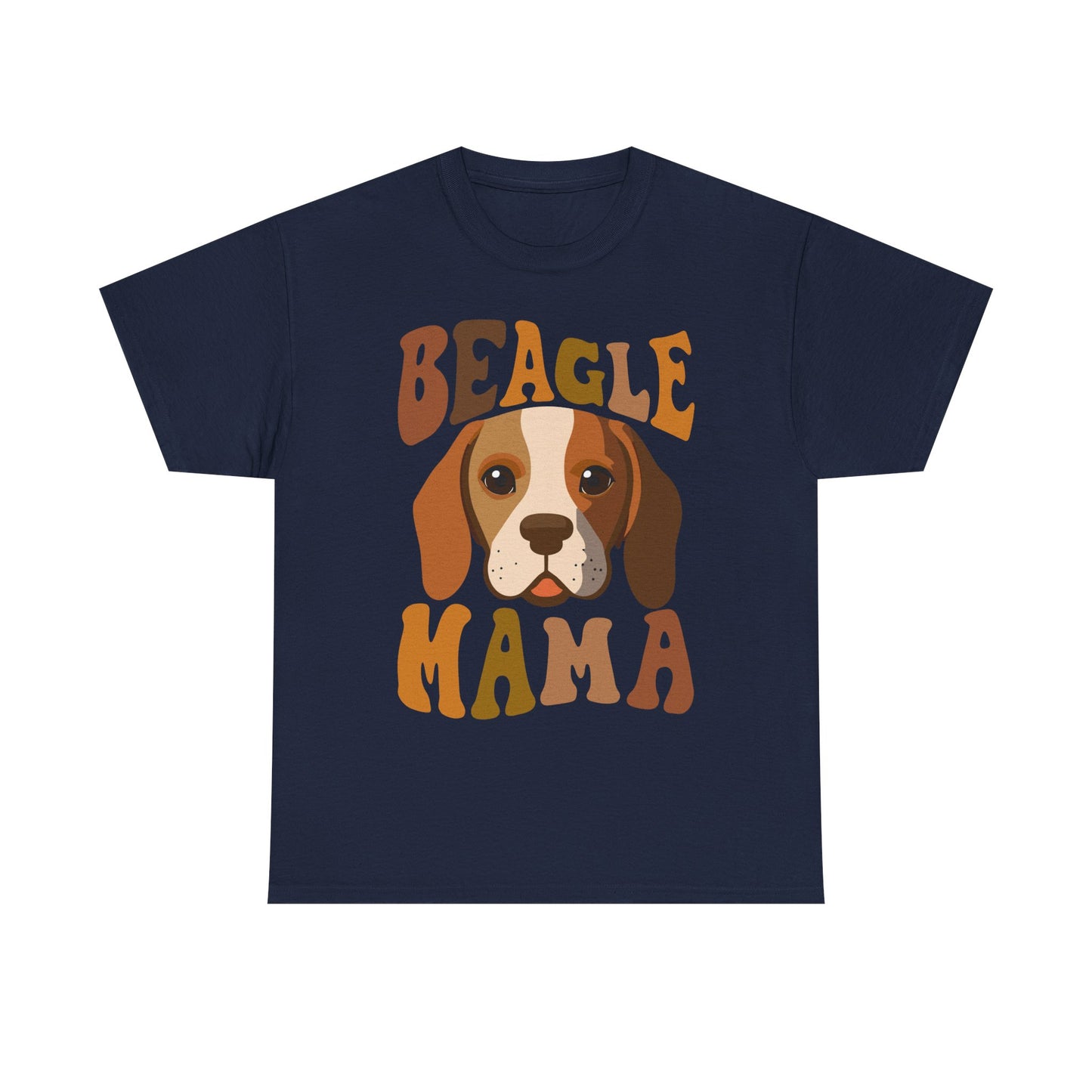 Beagle Mama T-Shirt — Cute Retro Beagle Mom Tee