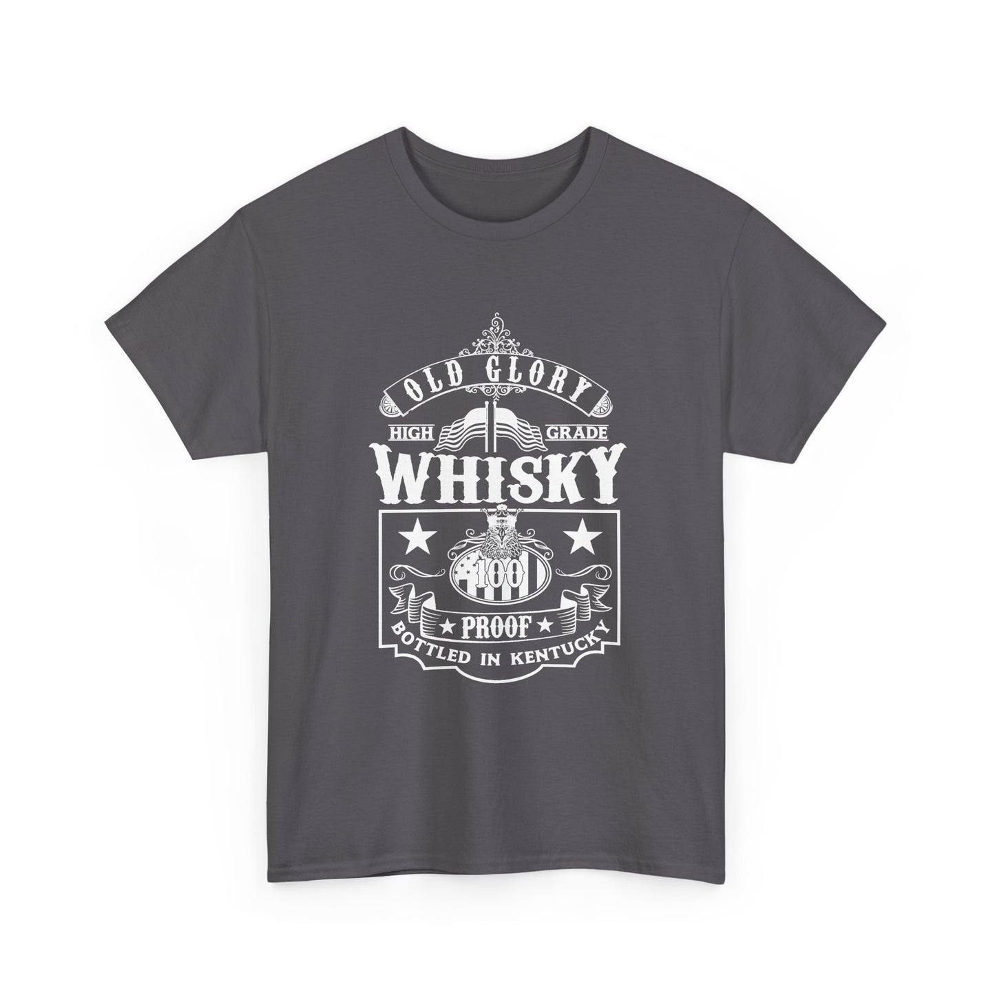 Whisky Distillery Crest T-Shirt — Vintage Bourbon Logo Tee