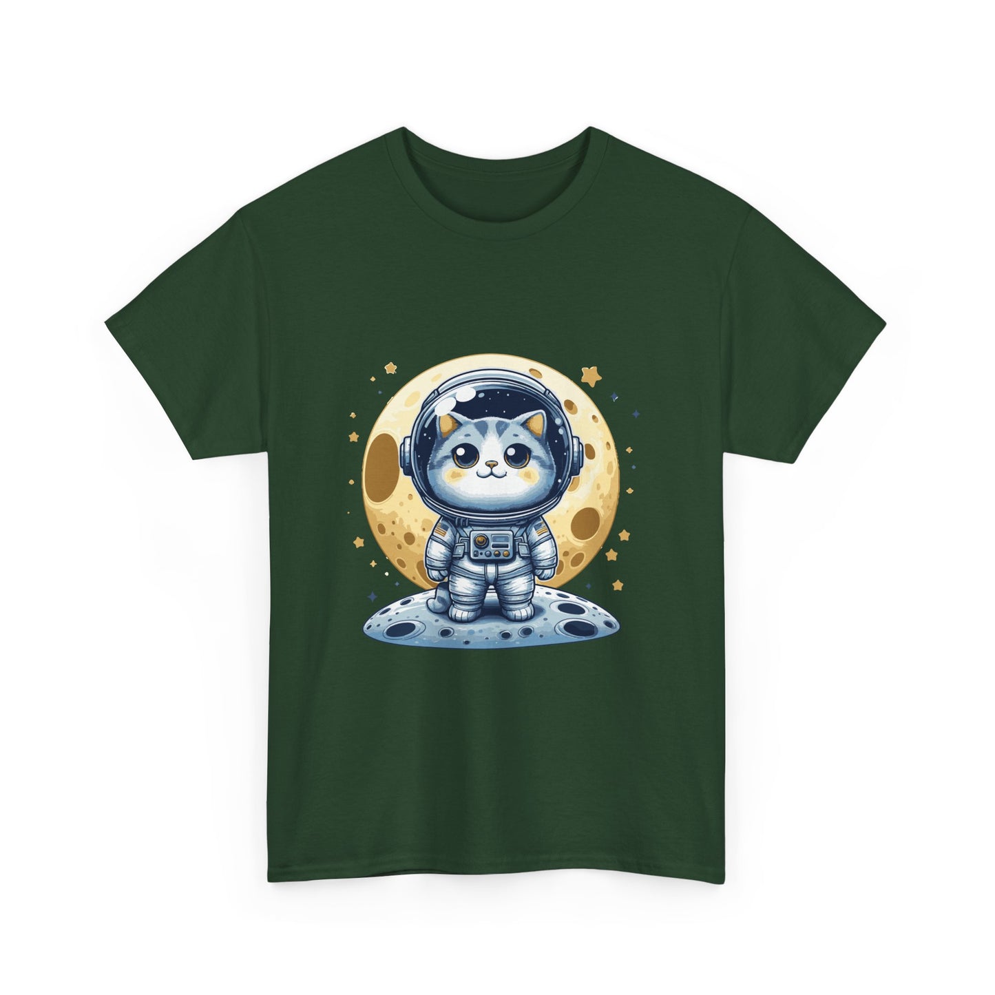 Astronaut Cat T-Shirt — Cute Space Cat Tee
