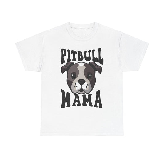 Pitbull Mama Dog T-Shirt