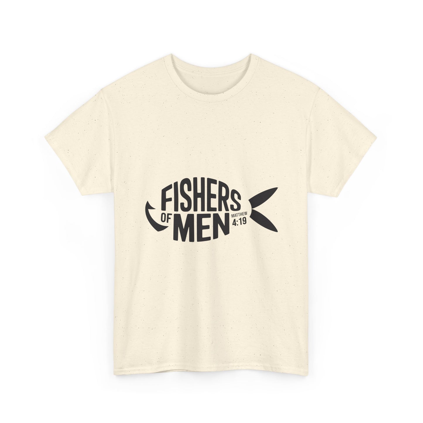 Fishing T-Shirt - "Fishers of Men" Christian Faith Graphic Tee