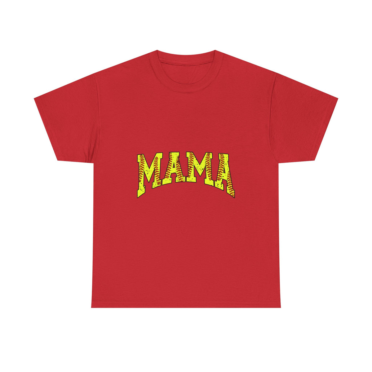 Mama Yellow Tiger Stripe Graphic Tee