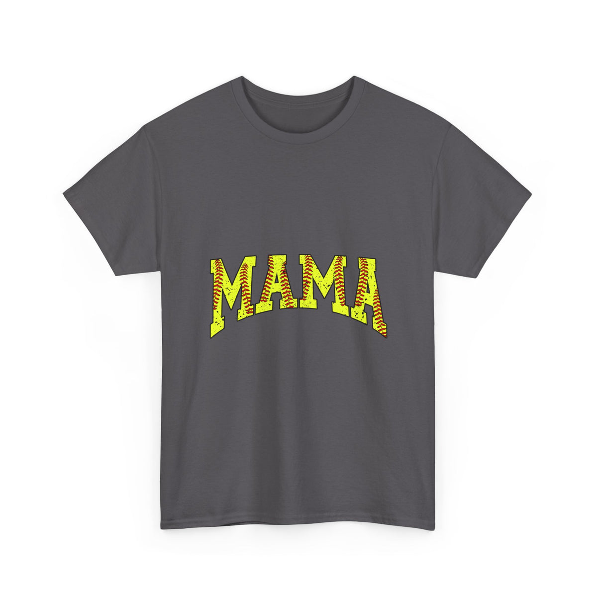 Mama Yellow Tiger Stripe Graphic Tee