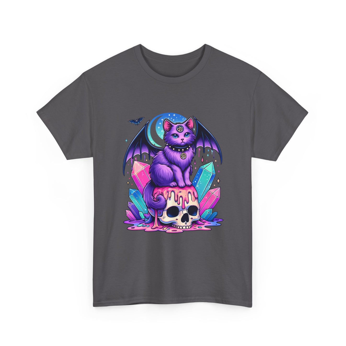 Gothic Crystal Cat T-Shirt