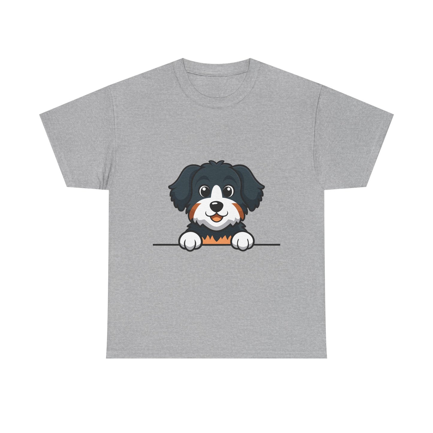 Peekaboo Puppy T-Shirt – Cute Dog Graphic Tee for Dog Lovers